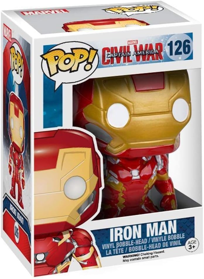 Captain America Civil War - Iron Man - 126 - Marvel - Funko Pop!