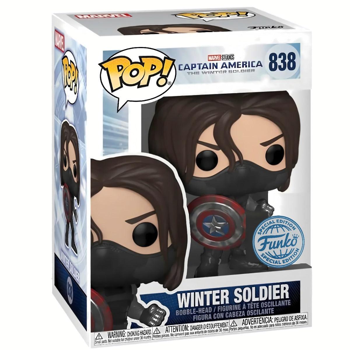 Captain America The Winter Soldier - Winter Soldier - #838 - Special Edition - Marvel - Funko Pop!