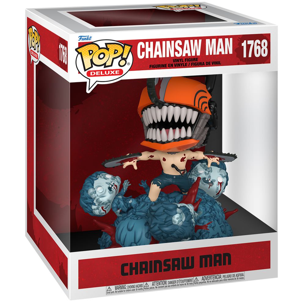 Chainsaw Man - Deluxe 6" Chainsaw Man - #1768 - Anime - Funko Pop!