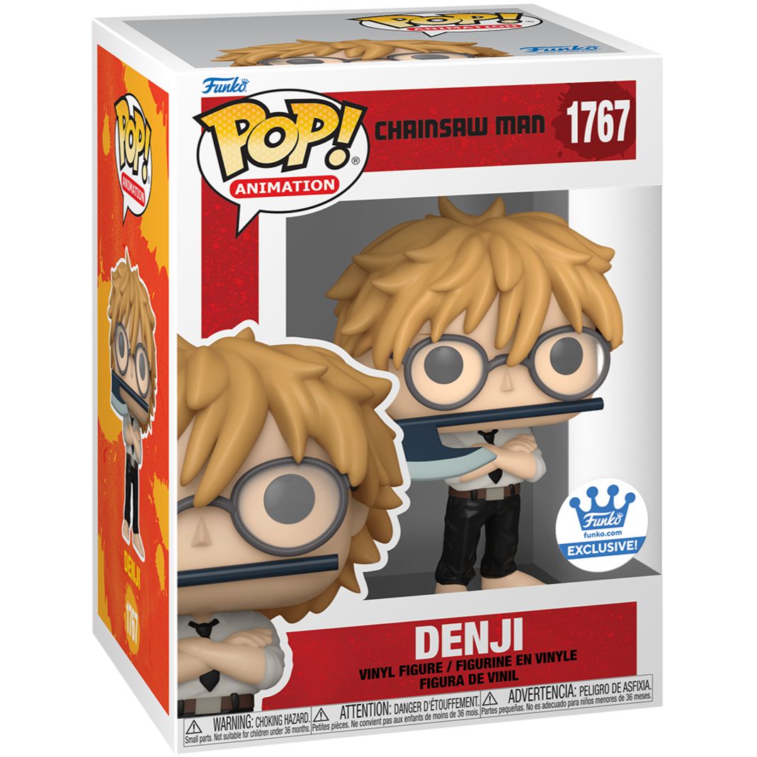 Chainsaw Man - Denji - #1767 - Funko.com Exclusive - Anime - Funko Pop!