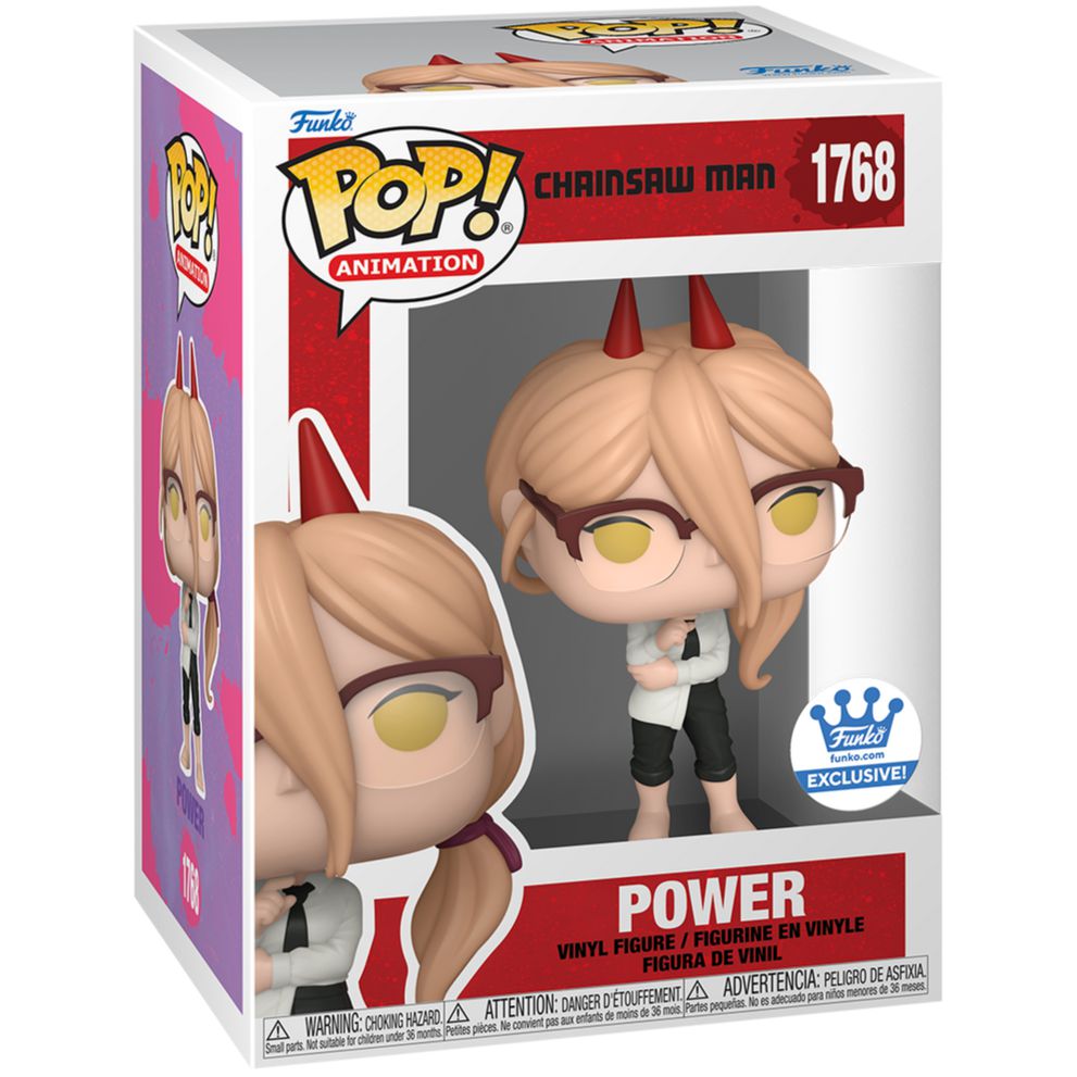 Chainsaw Man - Power - #1768 - Funko.com Exclusive - Anime - Funko Pop!