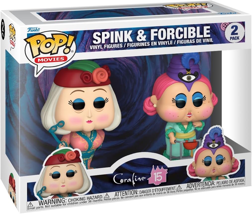 Coraline - Spink & Miss Forcible - 2 Pack - Movies - Funko Pop!