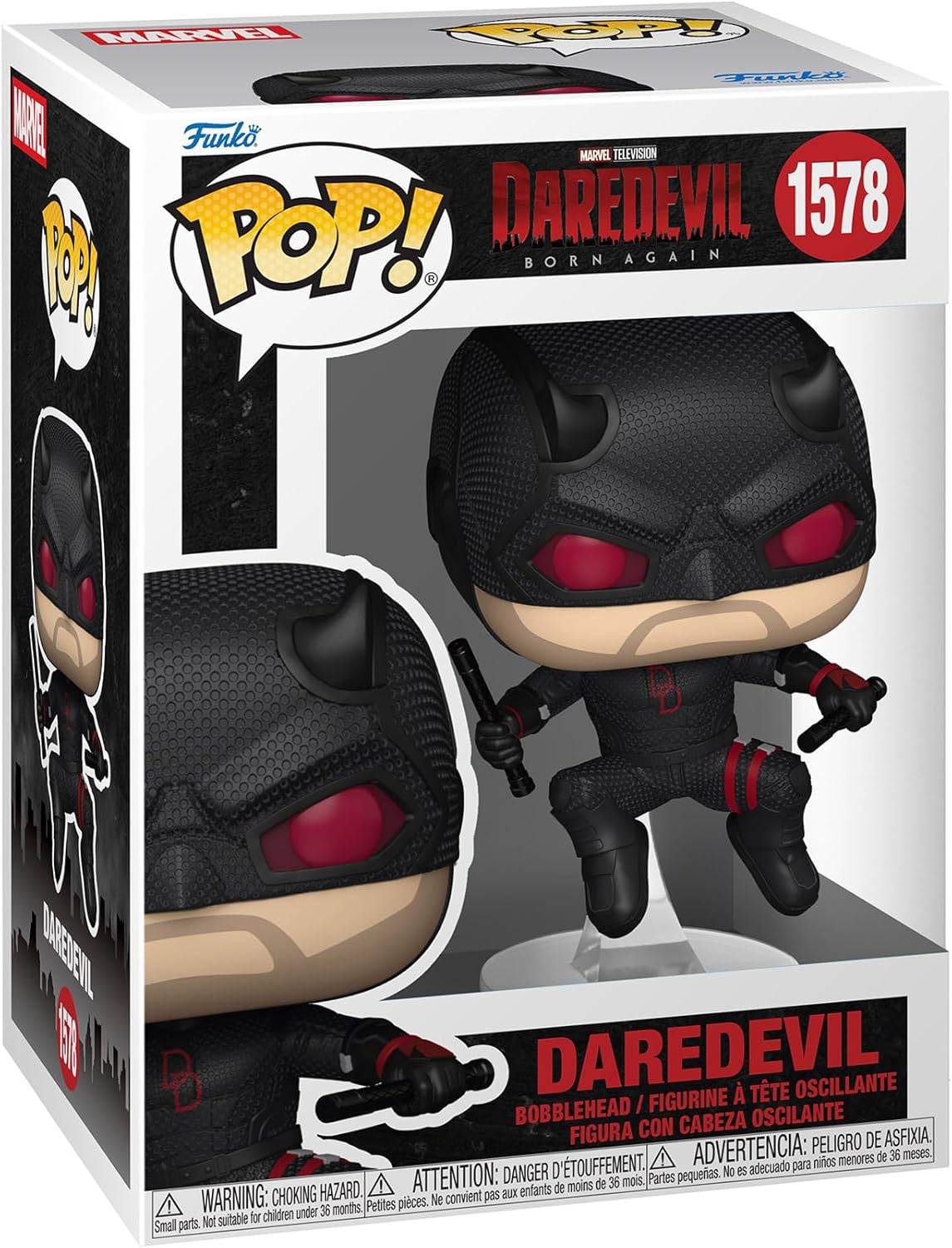 Daredevil Born Again - Daredevil Black Suit - 1578 - Marvel - Funko Pop!