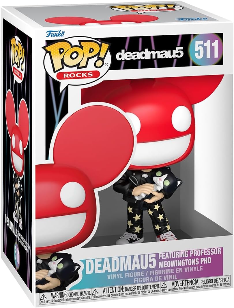 Deadmau5 - with Cat - 511 - Rocks - Funko Pop!
