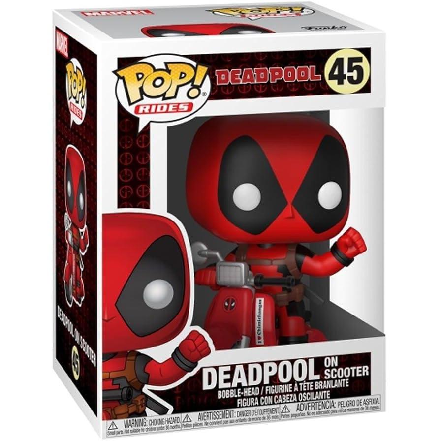 Deadpool - Deadpool On Scooter - #45- Marvel - Funko Pop!