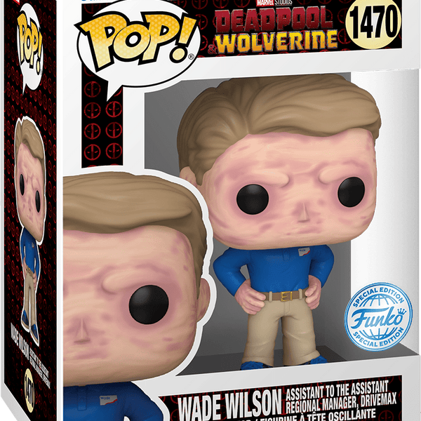 Deadpool & Wolverine Wade Wilson #1470 Special Ed Funko Pop!