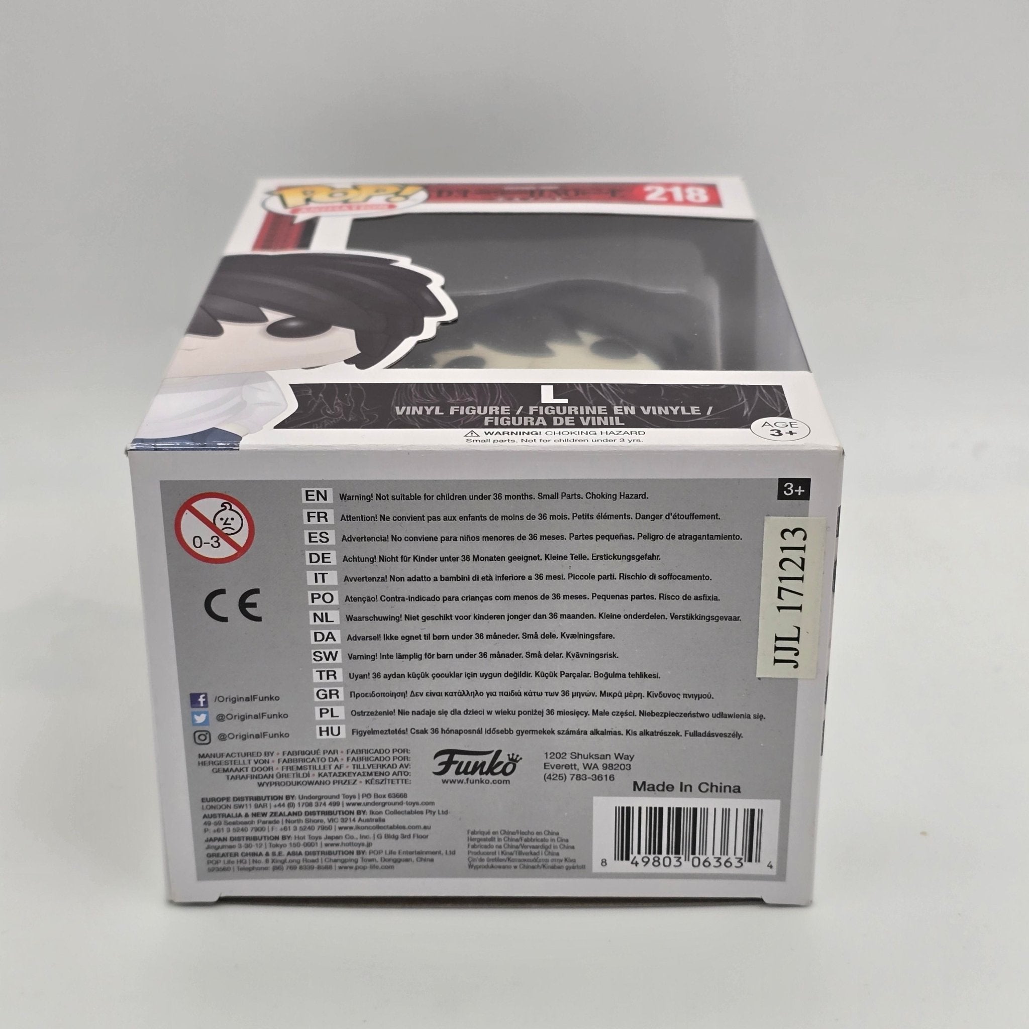 Death Note - L - 218 - Anime - Funko Pop!