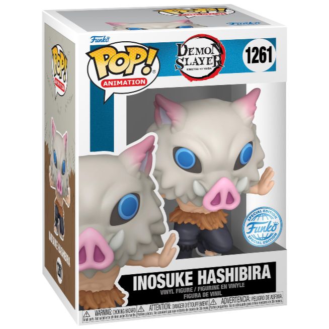 Demon Slayer - Inosuke Hashibira - #1261 - 7th Form - Special Edition - Anime - Funko Pop!