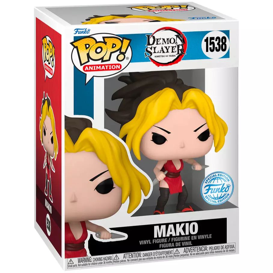 Demon Slayer - Makio - #1538- Special Edition - Anime - Funko Pop!