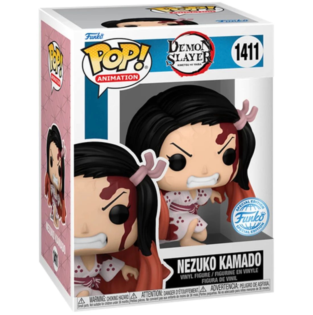 Demon Slayer - Nezuko Kamado - #1411 - Special Edition - Anime - Funko Pop!