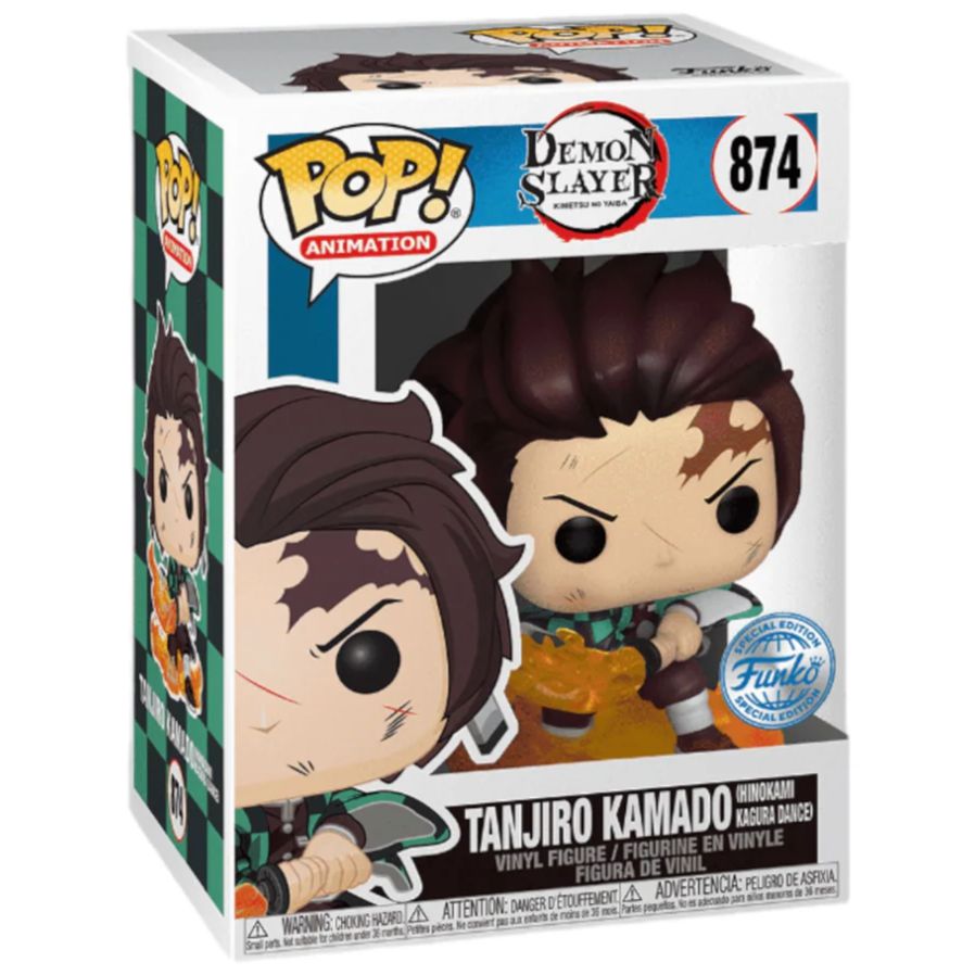 Demon Slayer - Tanjiro Kamado - #874 - Special Edition - Anime - Funko Pop!