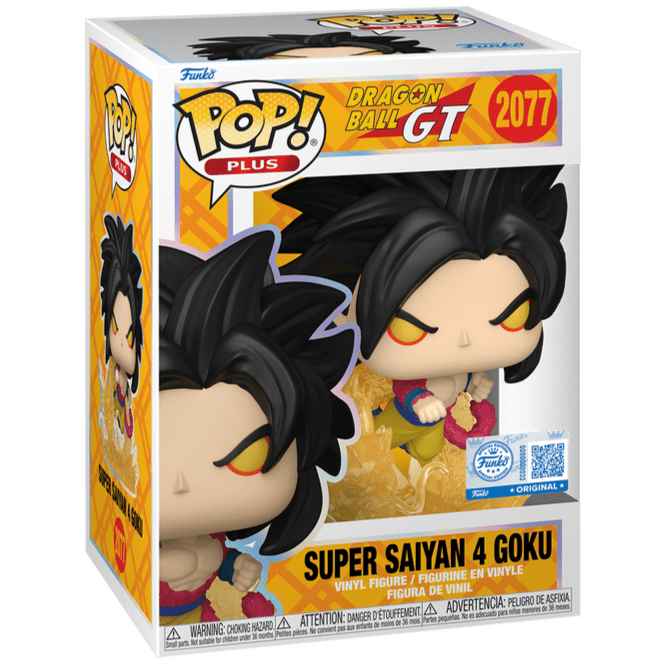 Dragon Ball GT - Super Saiyan 4 Goku (Dragon Fist) - 2077 - Funko Shop Exclusive - Anime - Funko Pop!