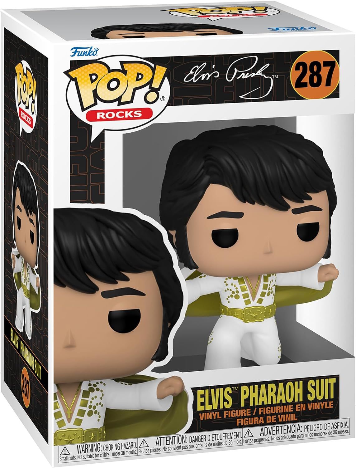 Elvis Presley - #287 - Pharaoh Suit - Rocks - Funko Pop!