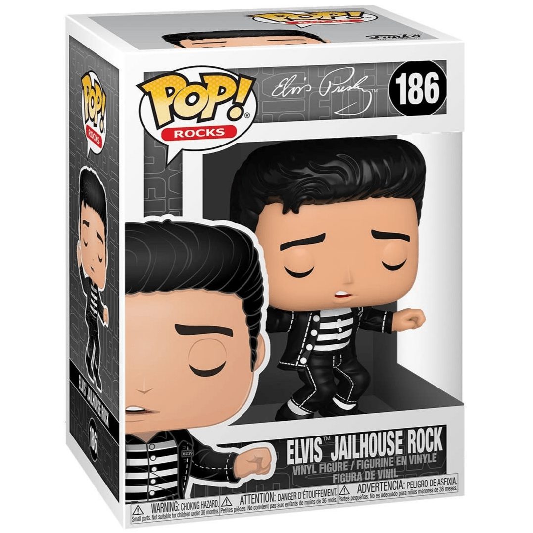 Elvis Presley - Jailhouse Rock - #186 - Rocks - Funko Pop!