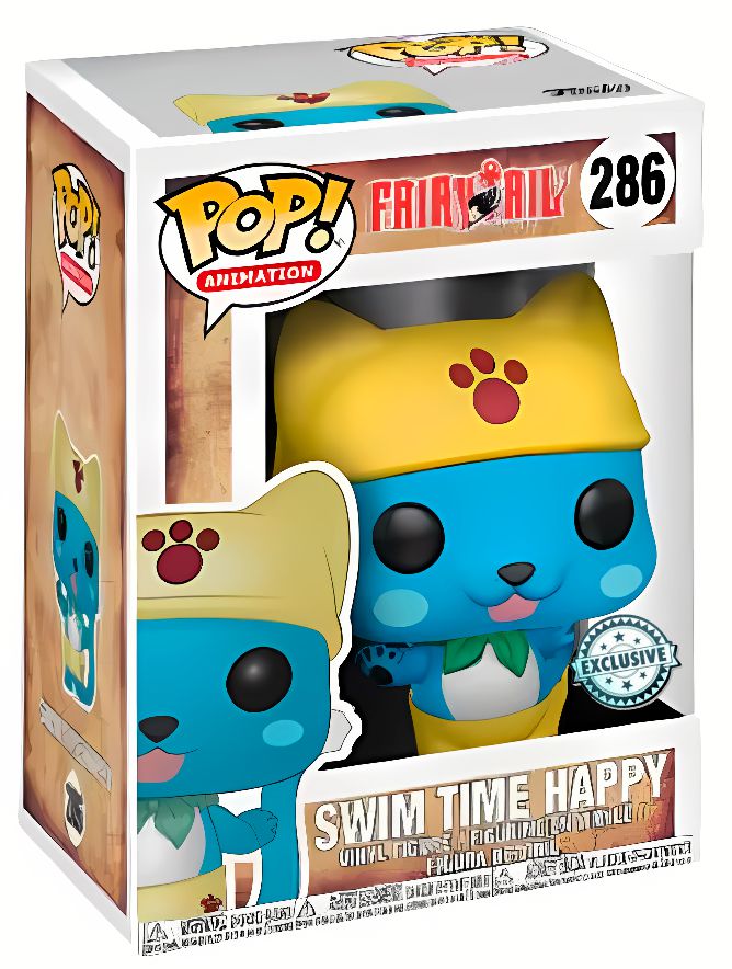 Fairy Tail - Swim Time Happy - #286 - Exclusive - Anime - Funko Pop!