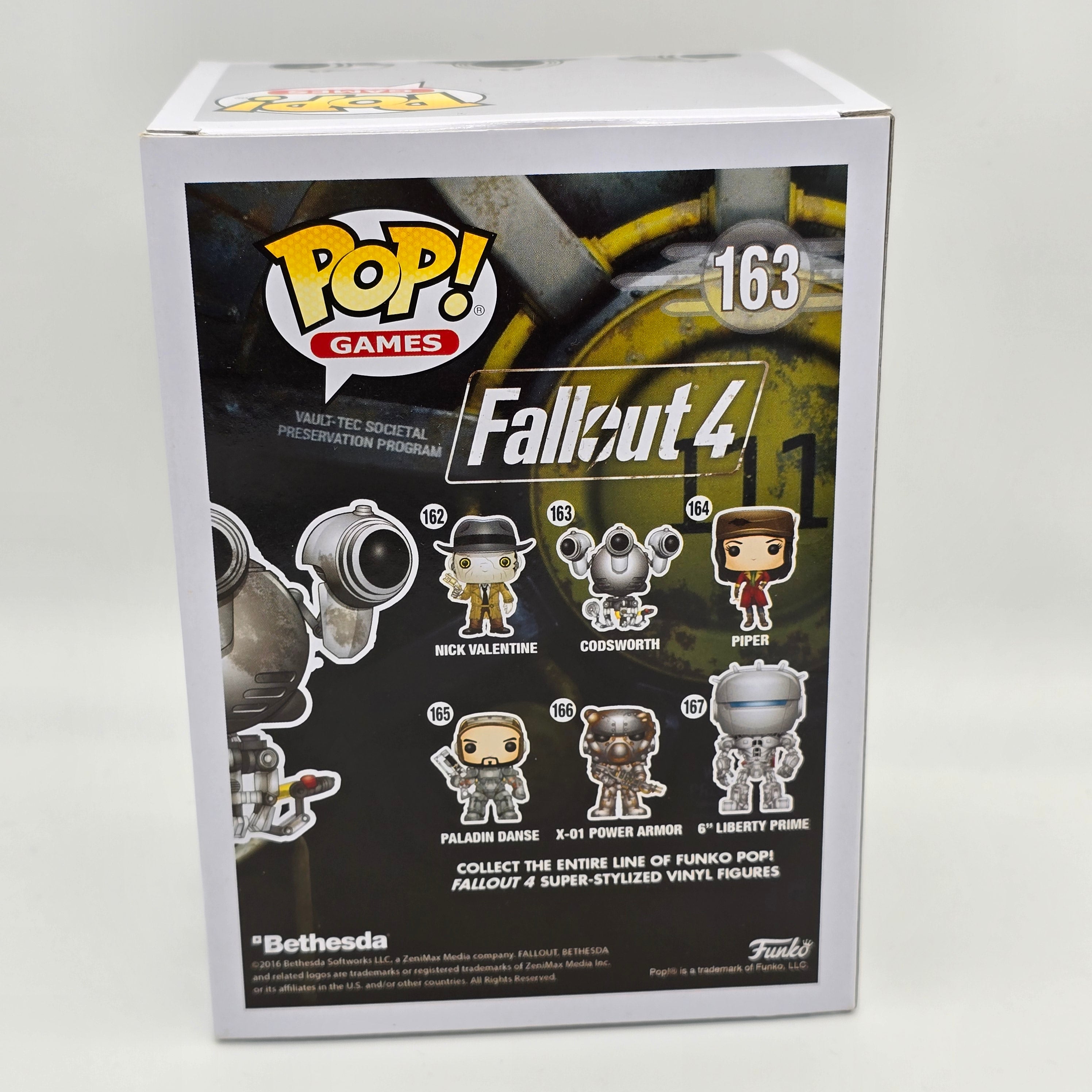 Fallout 4 - Codsworth - #163 - Games - Funko Pop!