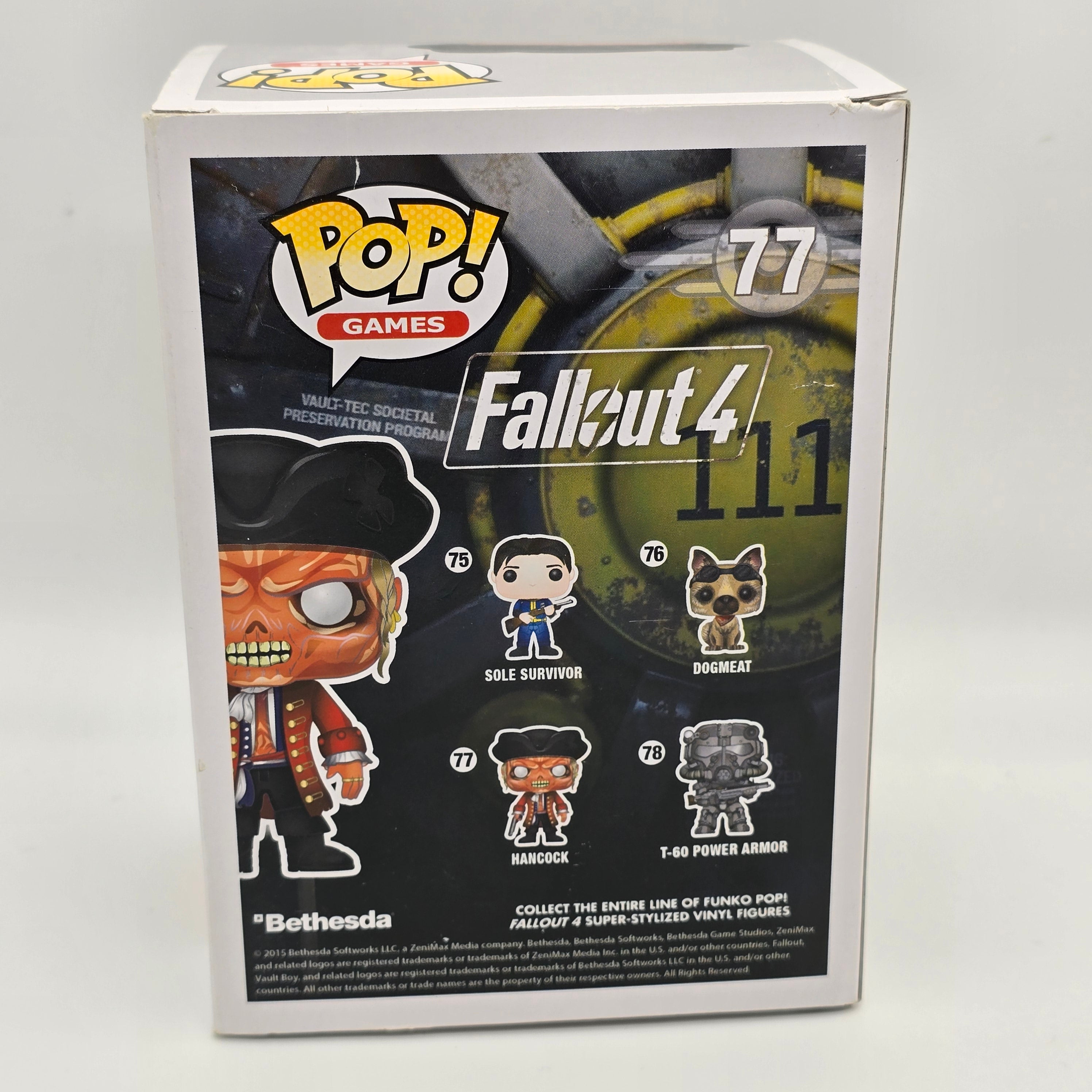 Fallout 4 - Hancock - #177 - Games - Damaged Box - Funko Pop!