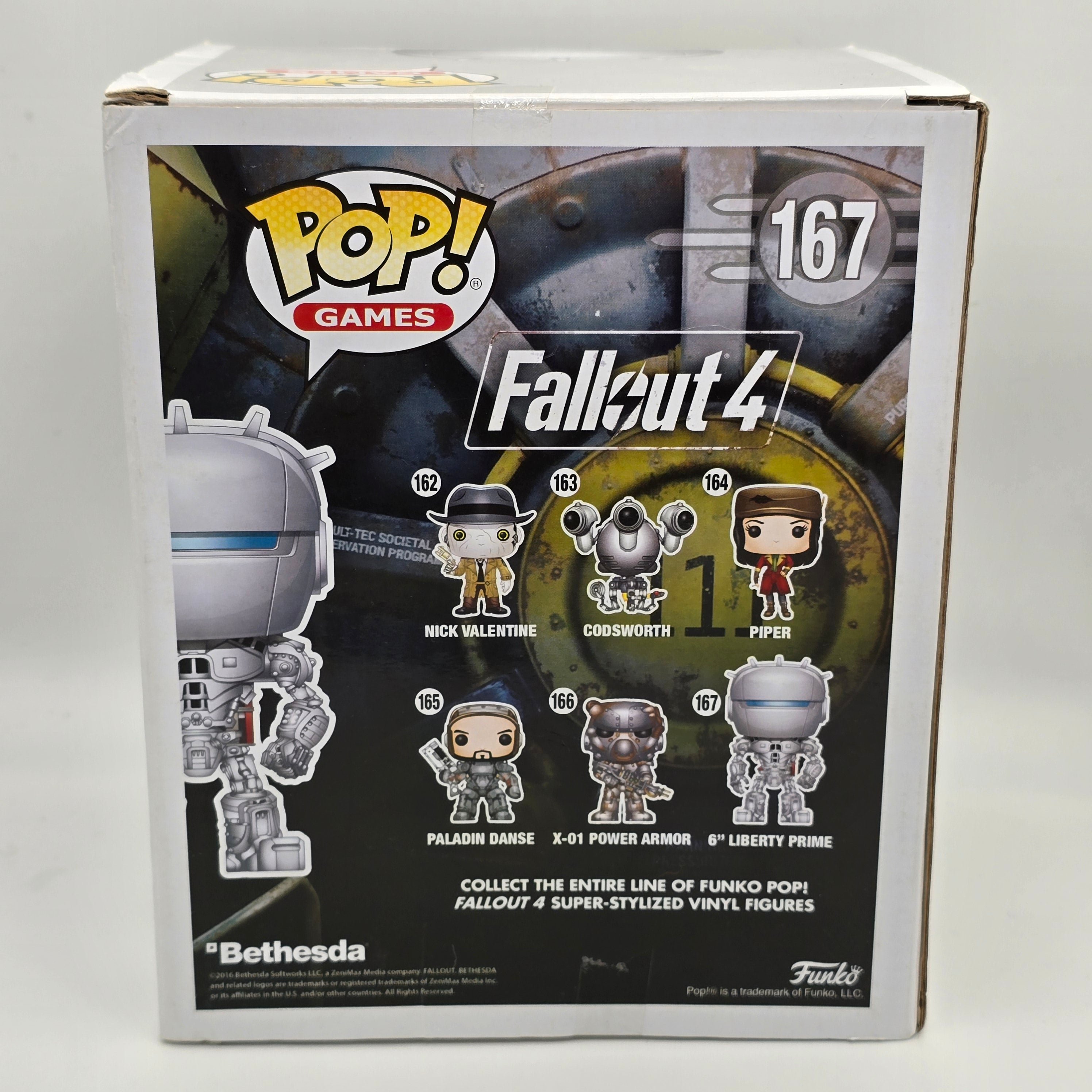 Fallout 4 - Liberty Prime - #167 - 6' - Games - Funko Pop!