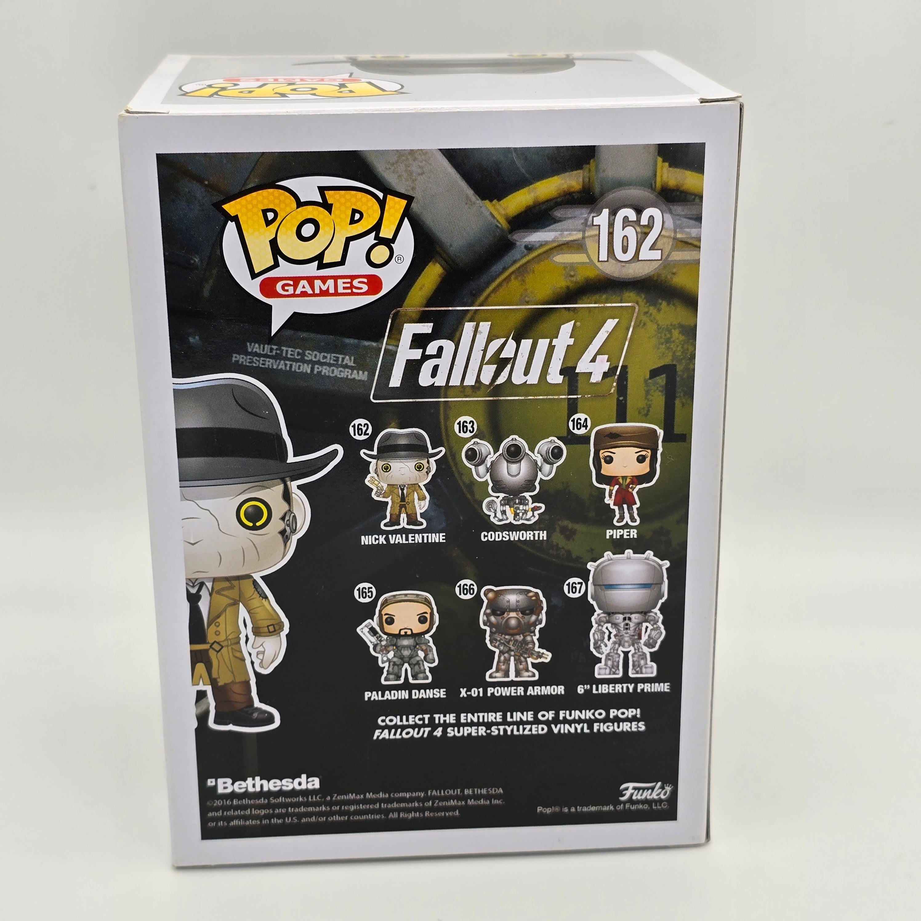 Fallout 4 - Nick Valentine - #162 - Games - Funko Pop!