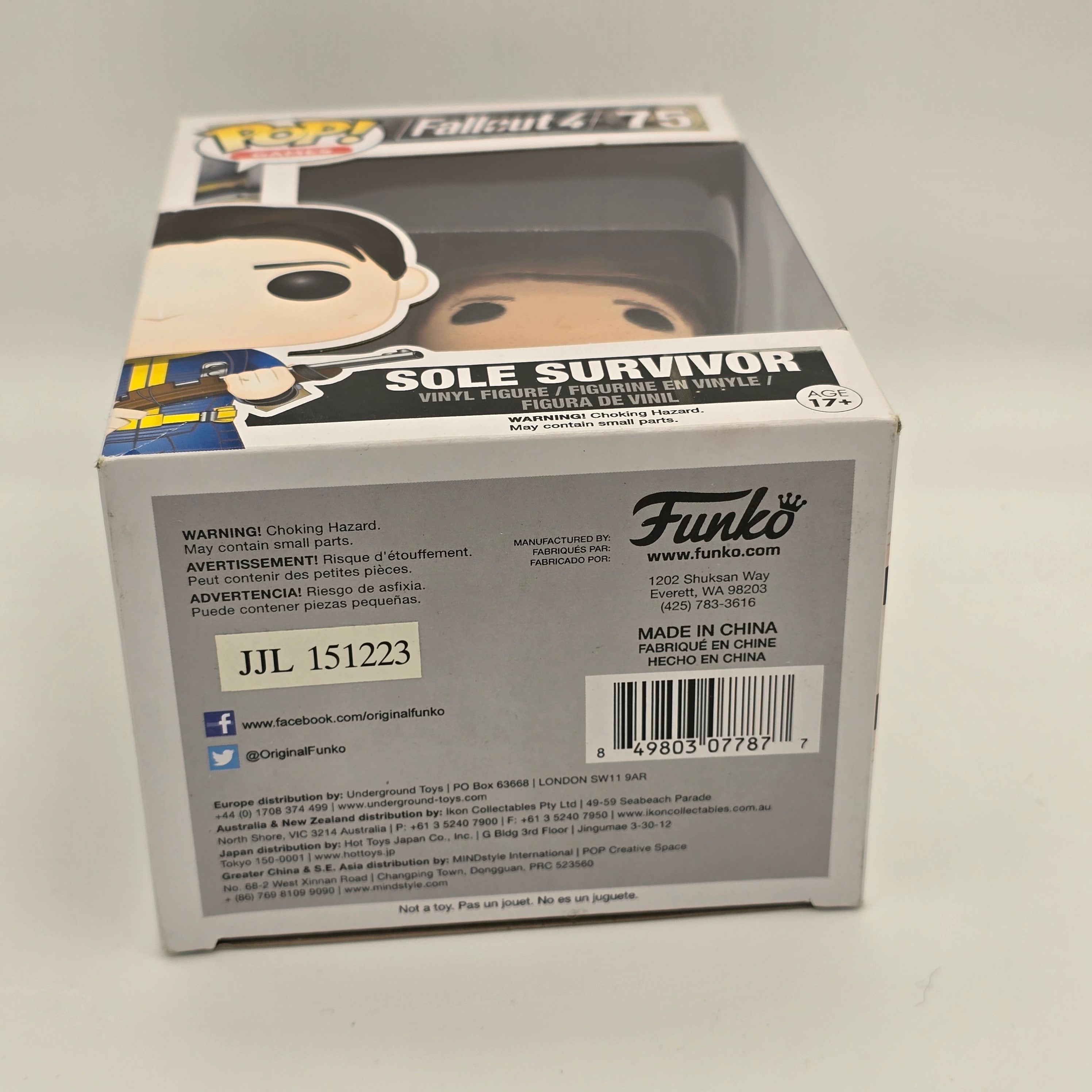 Fallout 4 - Sole Survivor - #75- Games - Funko Pop!