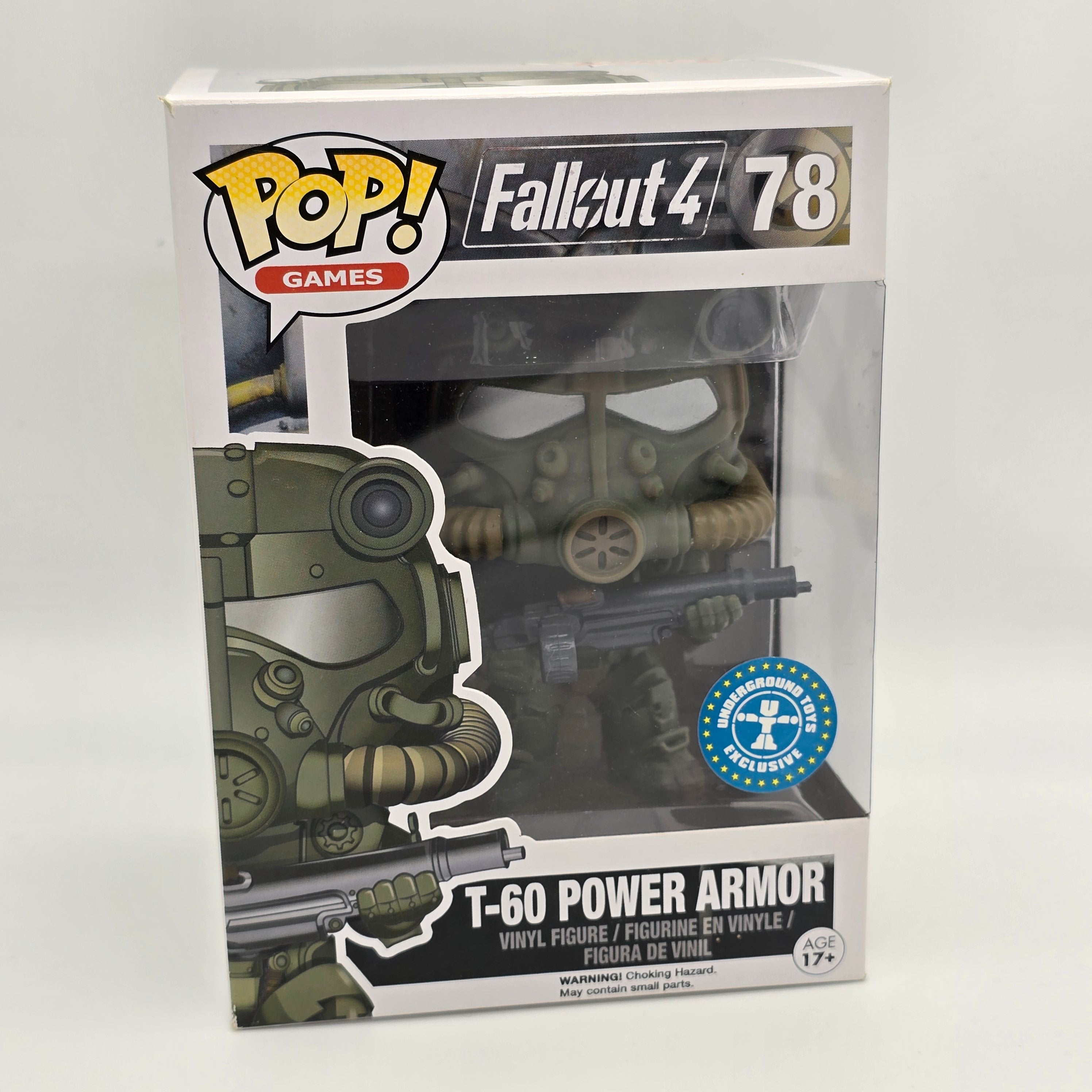 Fallout 4 - T-60 Power Armor - #78- Underground Toys Exclusive - Games - Funko Pop!