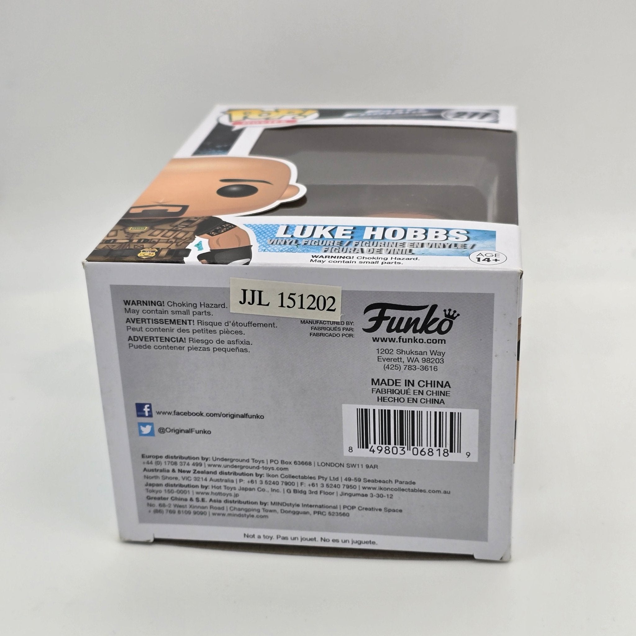 Fast & Furious - Luke Hobbs - 277 - Movies - Funko Pop!