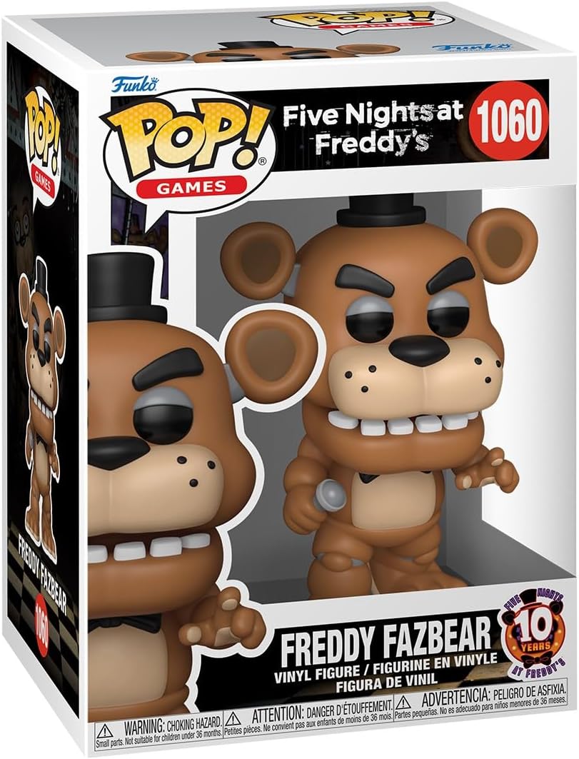 Five Nights at Freddy's - Freddy Fazbear - #1060 - Games - Funko Pop!