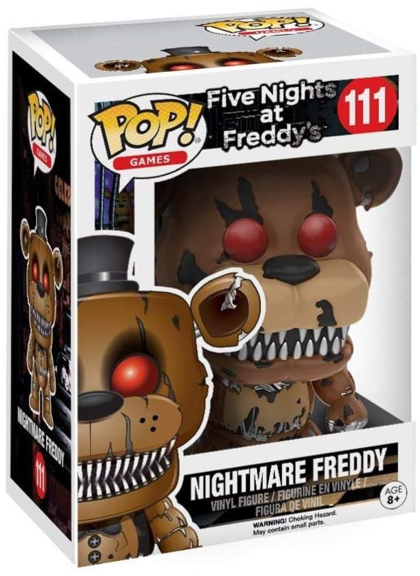 Five Nights at Freddy's - Nightmare Freddy - #111 - Games - Funko Pop!