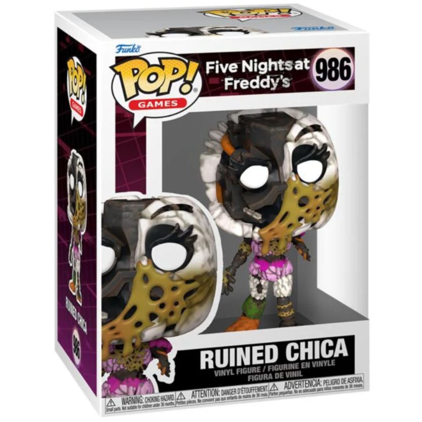 Five Nights at Freddy's - Ruined Chica - #986 - Games - Funko Pop!