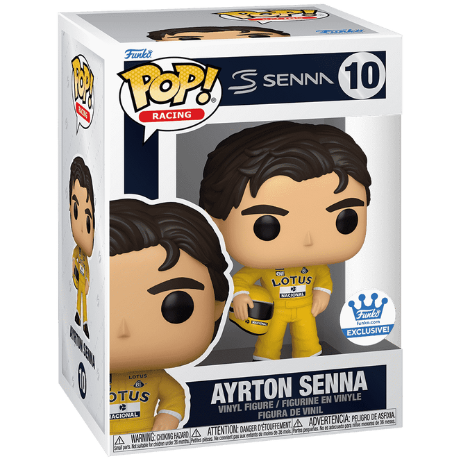 Formula 1 - Ayrton Senna in Lotus Racing Suit - 10 - Funko Exclusive - Racing - Funko Pop!