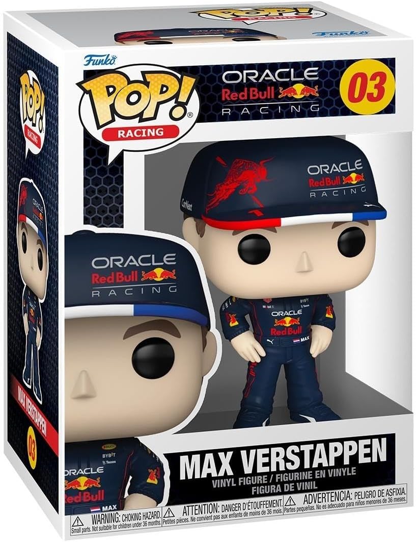 Formula 1 - Max Verstappen - 03 - Red Bull - Racing - Funko Pop!