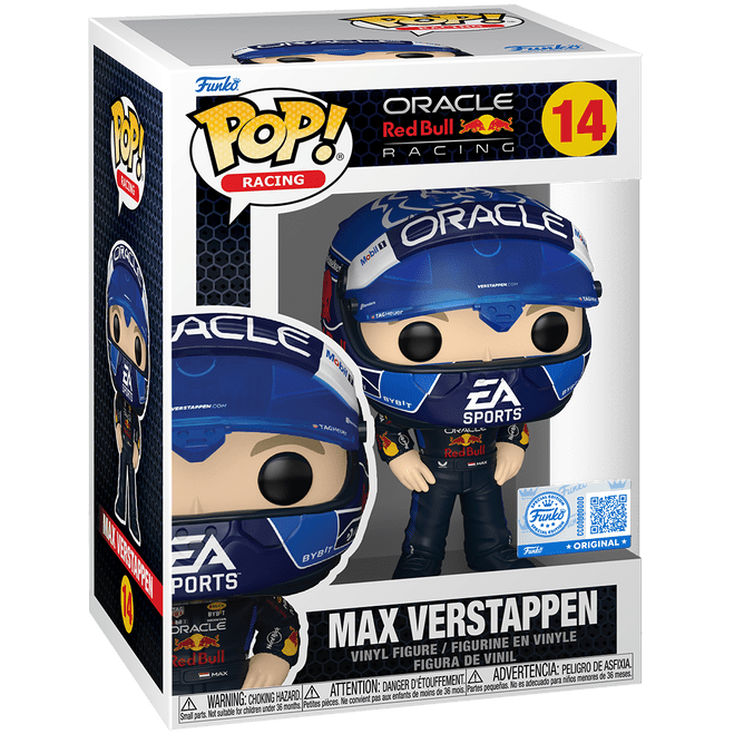 Formula 1 - Max Verstappen with USA Helmet - 14 - Funko Exclusive - Red Bull - Racing - Funko Pop!