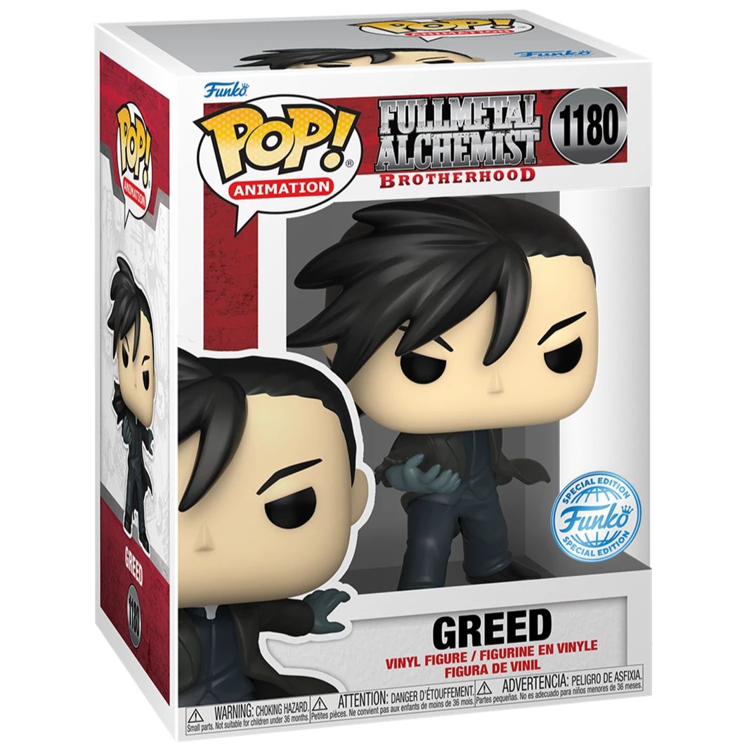 Fullmetal Alchemist - Greed - #1180 - Special Edition - Anime - Funko Pop!