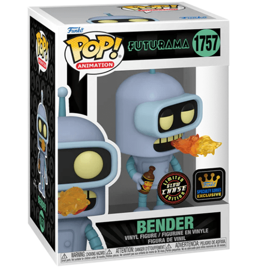 Futurama - Bender - 1757 - Glow Chase Special Edition - Television - Funko Pop!