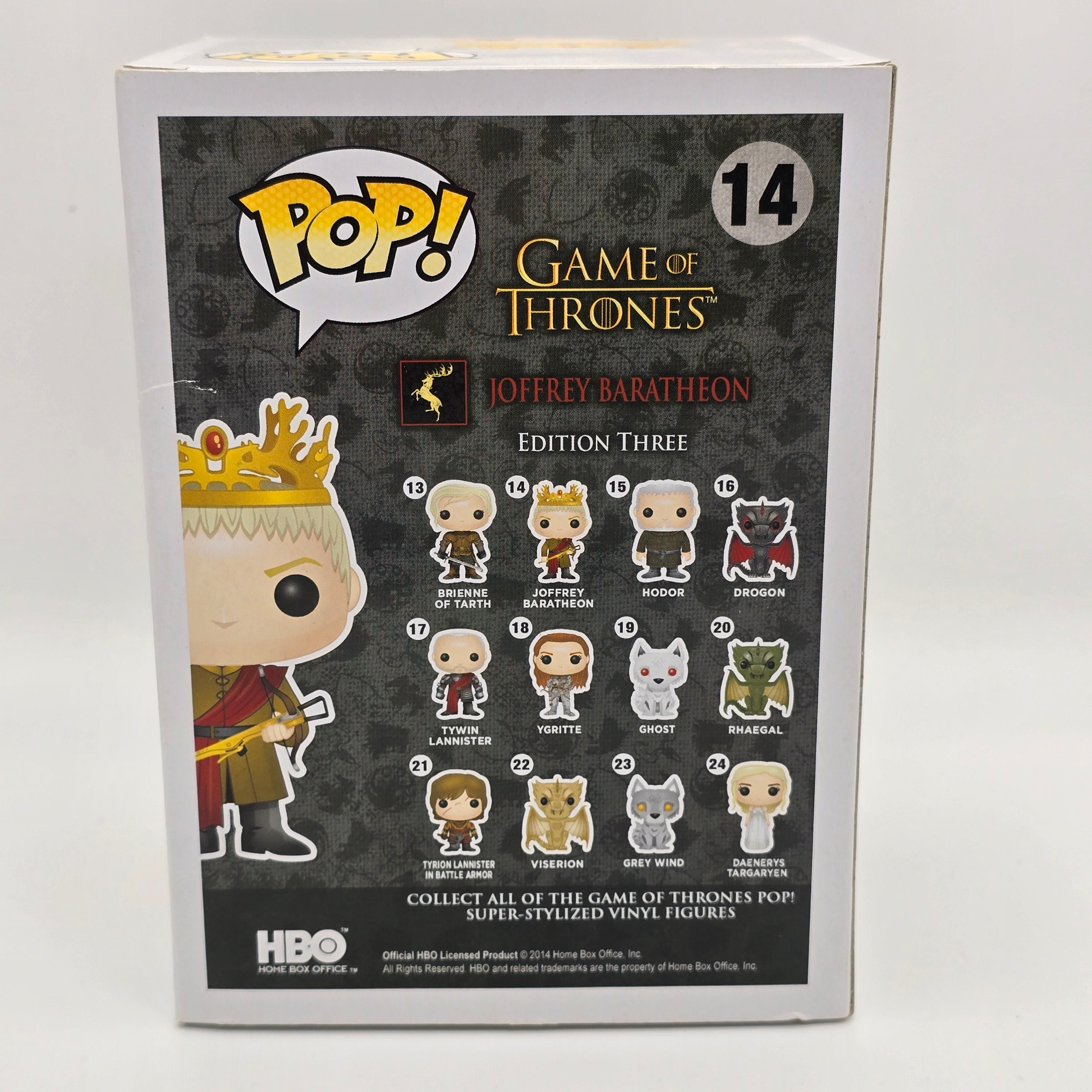 Game of Thrones - Joffrey Baratheon - #14 - Television - Vaulted - Funko Pop!