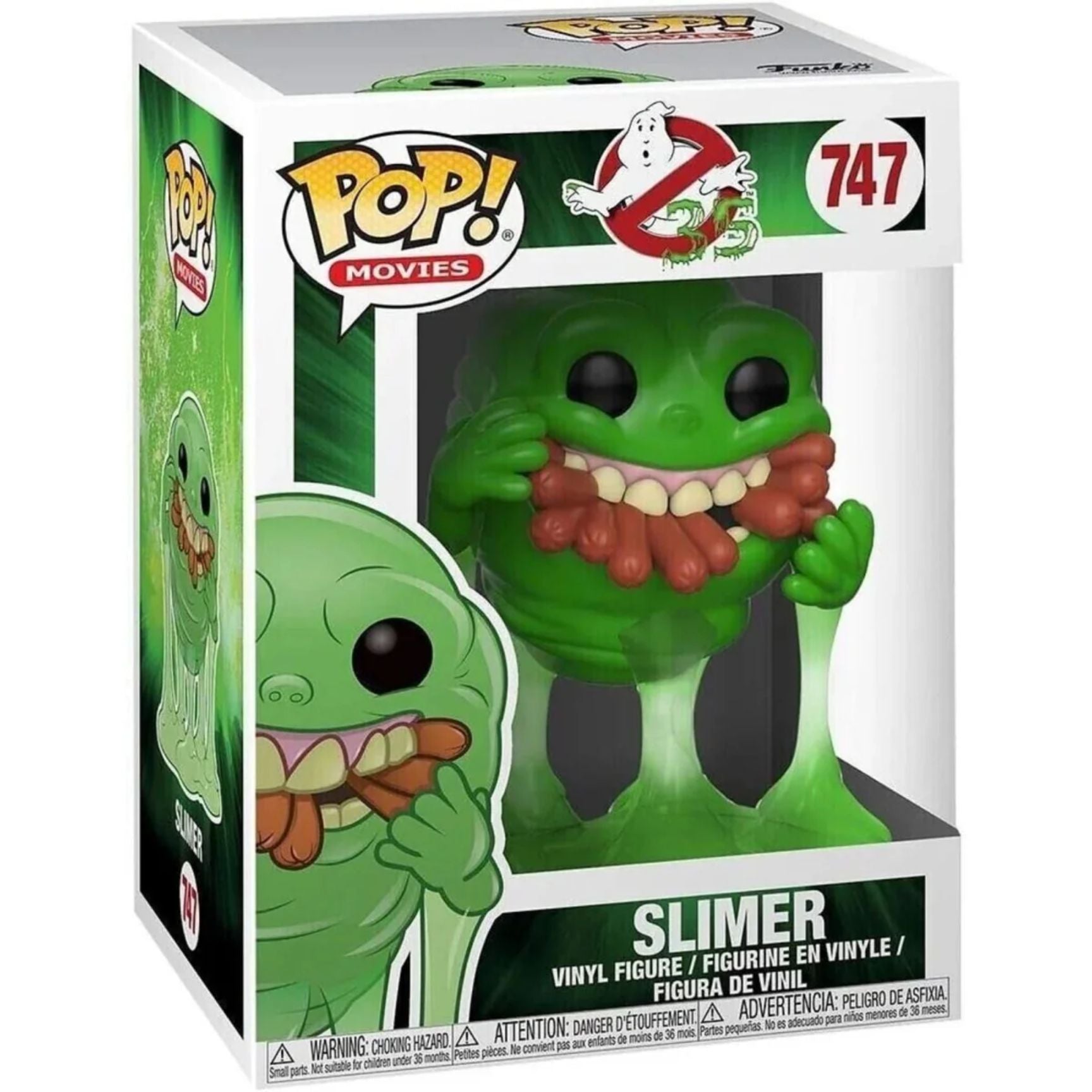 Ghostbusters - Slimer With Hot Dogs - #747 - Movies - Funko Pop!