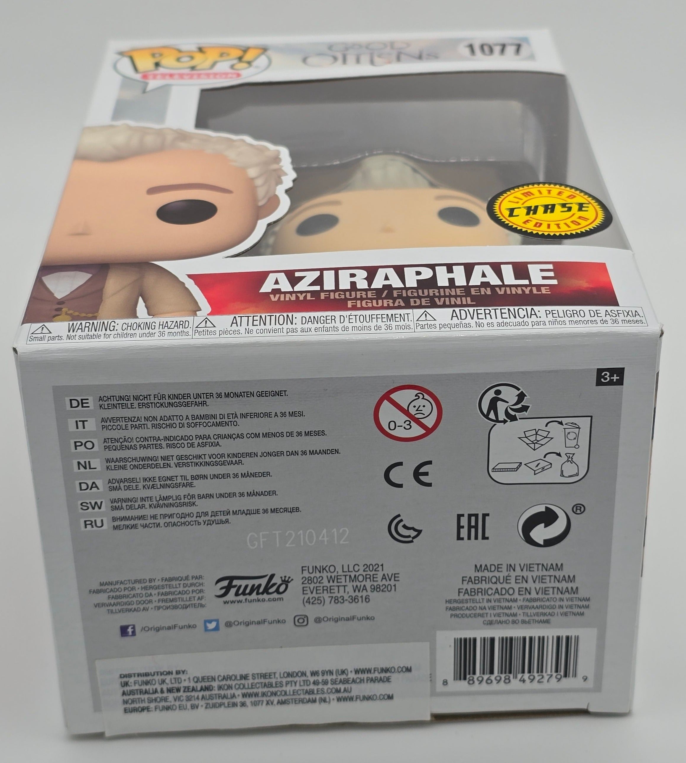 Good Omens - Aziraphale - #1077 - (Chase) - Television - Funko Pop!