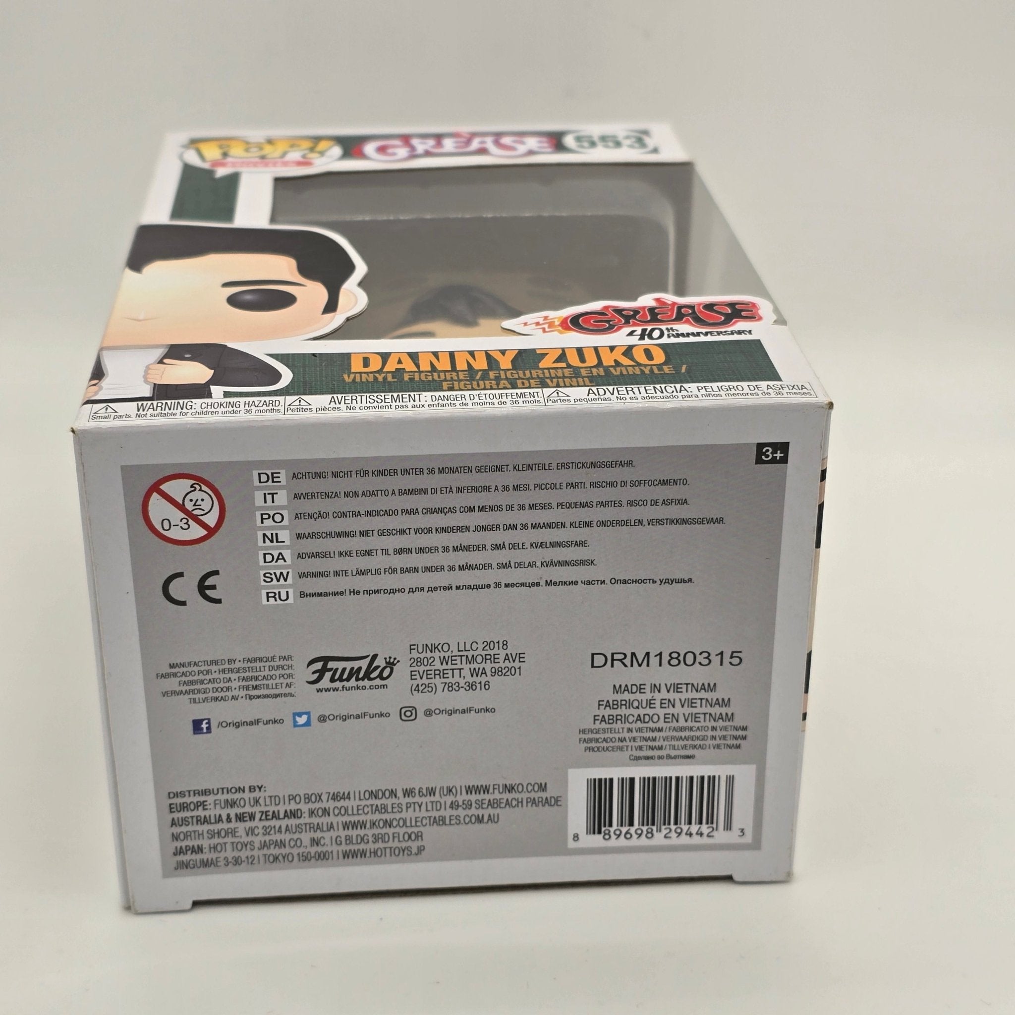 Grease - Danny Zuko - #553 - Movies - Funko Pop!