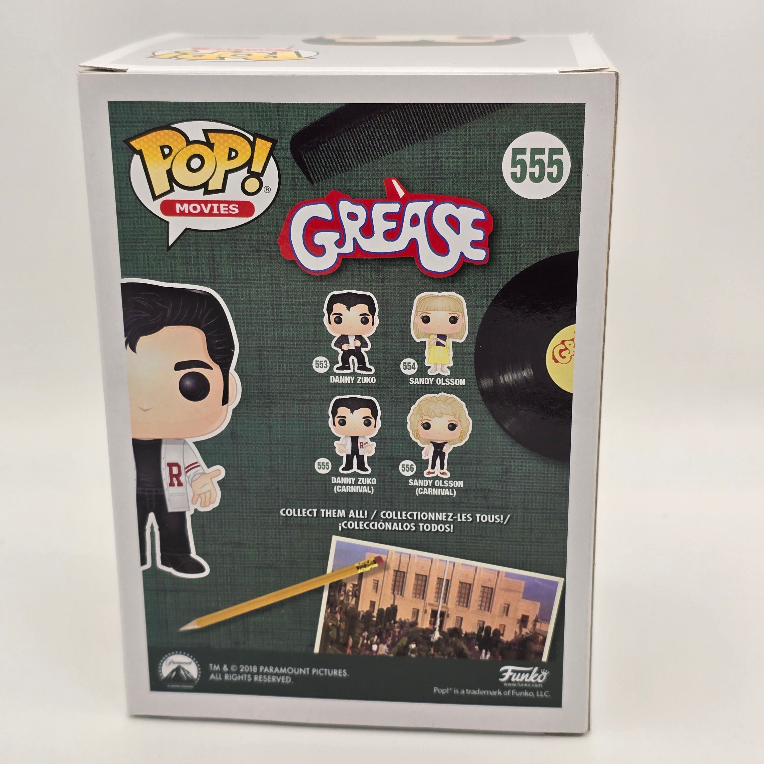 Grease - Danny Zuko (Carnival) - #555 - Movies - Funko Pop!