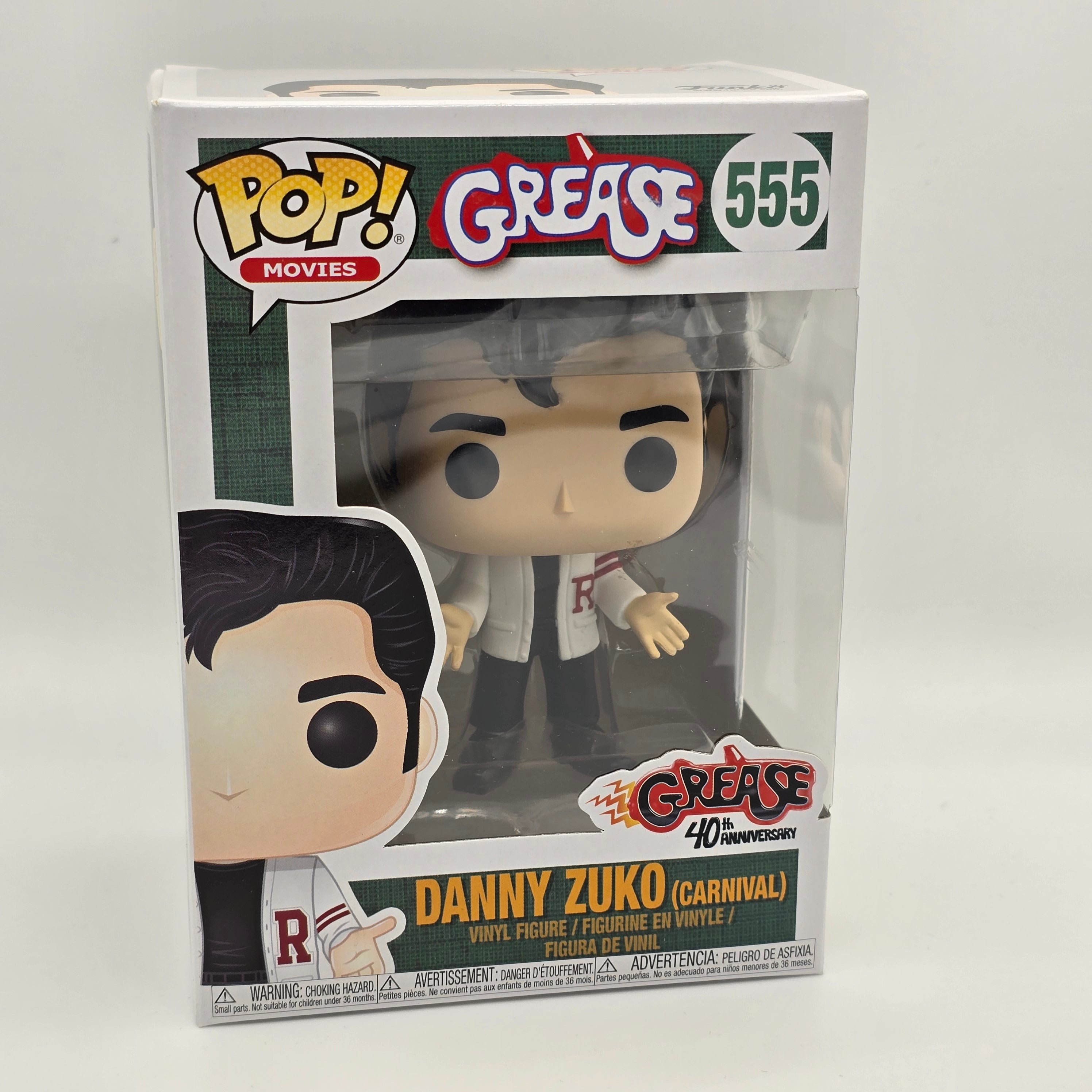 Grease - Danny Zuko (Carnival) - #555 - Movies - Funko Pop!