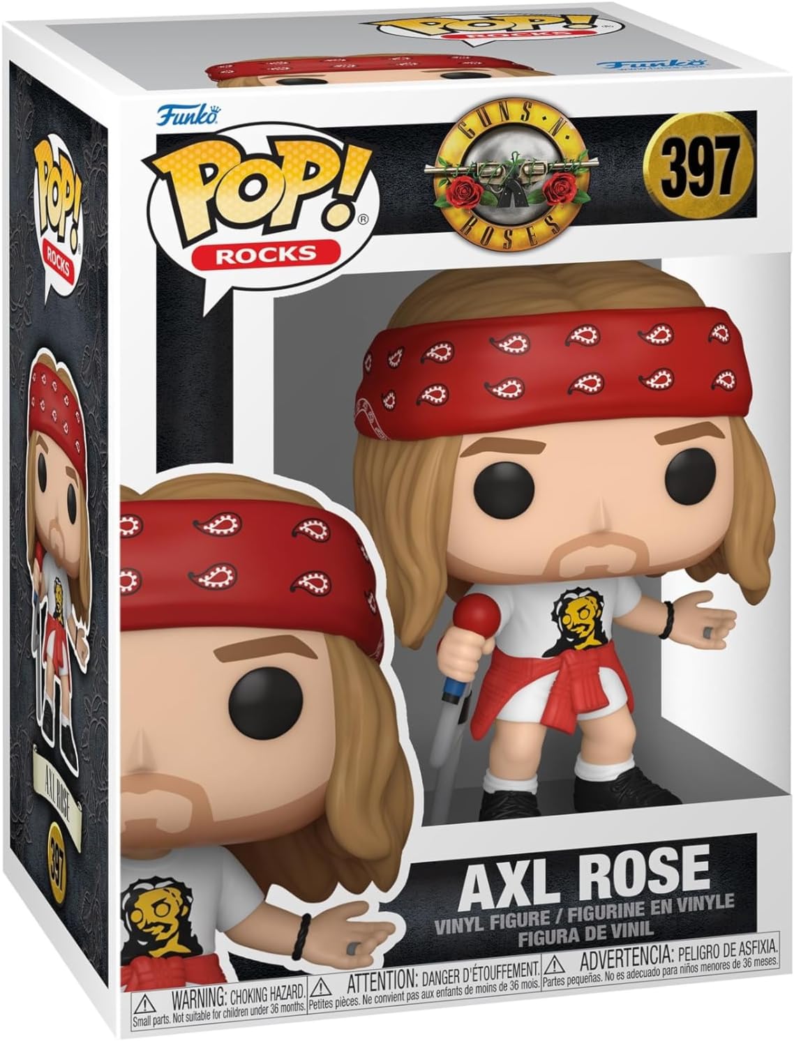 Guns n Roses - Axel Rose (1980s) - #397 - Rocks