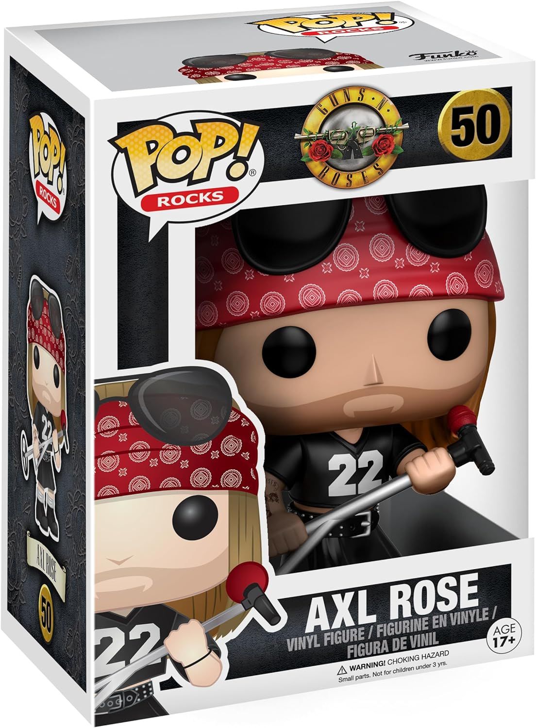 Guns n Roses - Axl Rose - #50 - Rocks - Funko Pop!