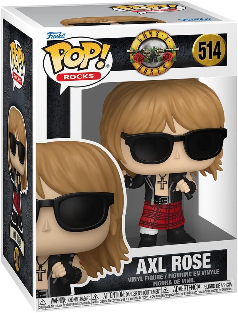 Guns n Roses - Axl Rose (Live and Let Die) - #514 - Rocks - Funko Pop!