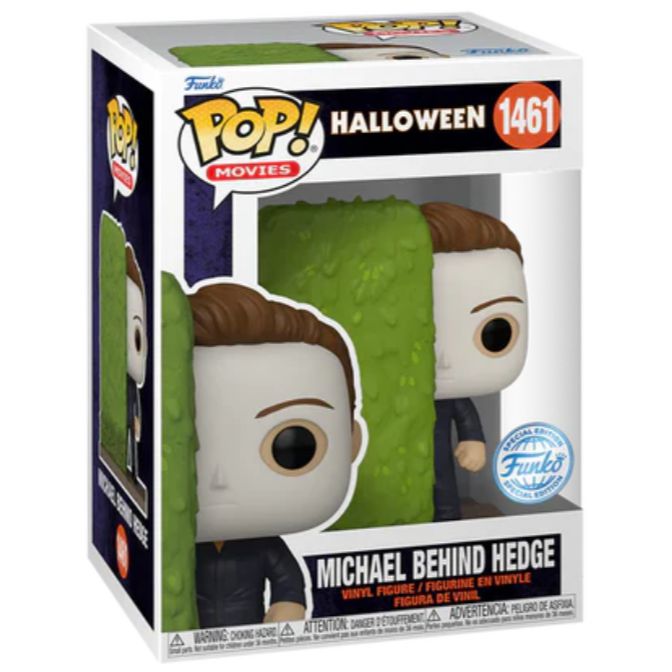 Halloween - Michael Myers - #1461 - Behind Hedge/Bush - Special Edition - Movies - Horror - Funko Pop!