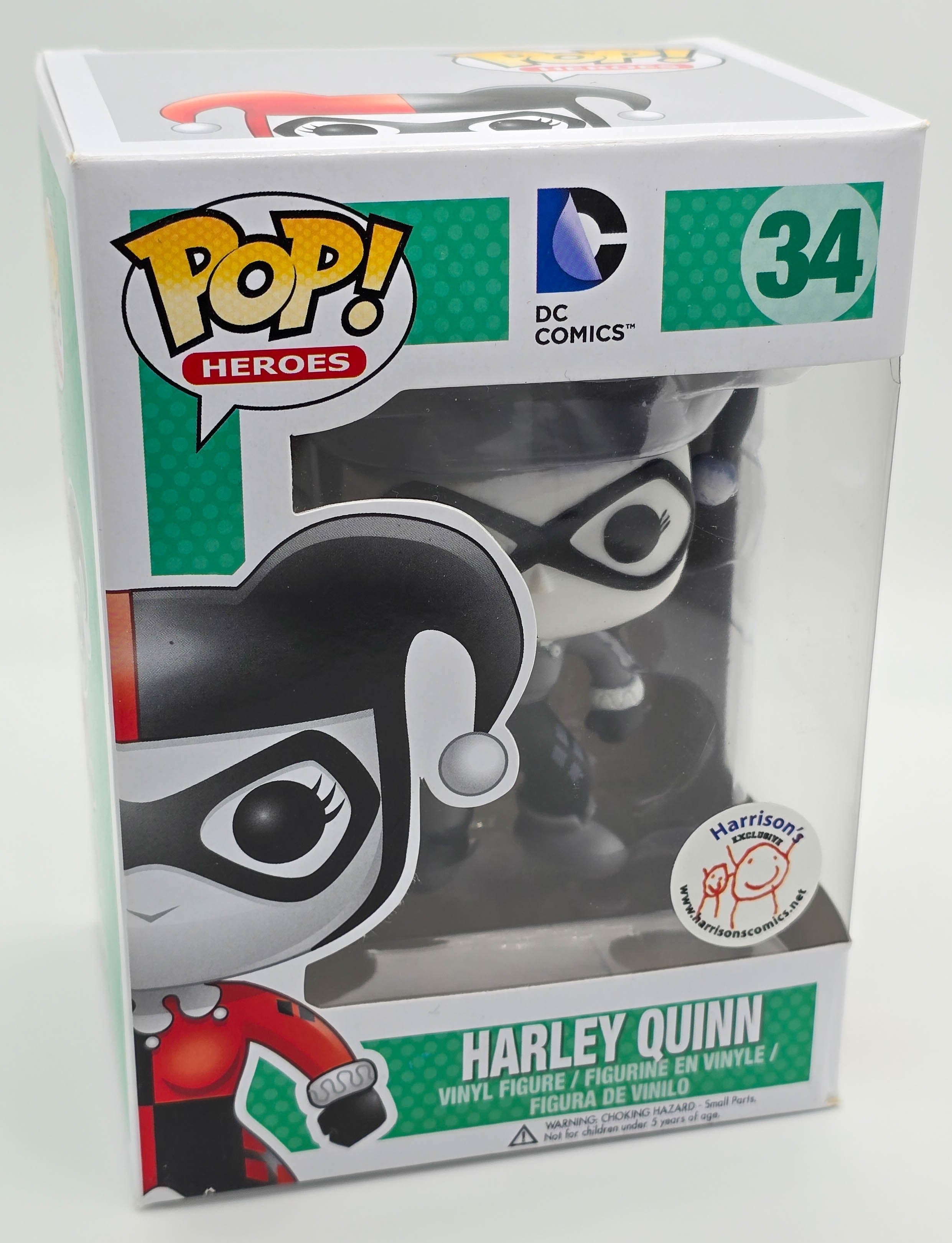 Harley Quinn - #34- Harrison's Comics Exclusive - DC - Funko Pop!