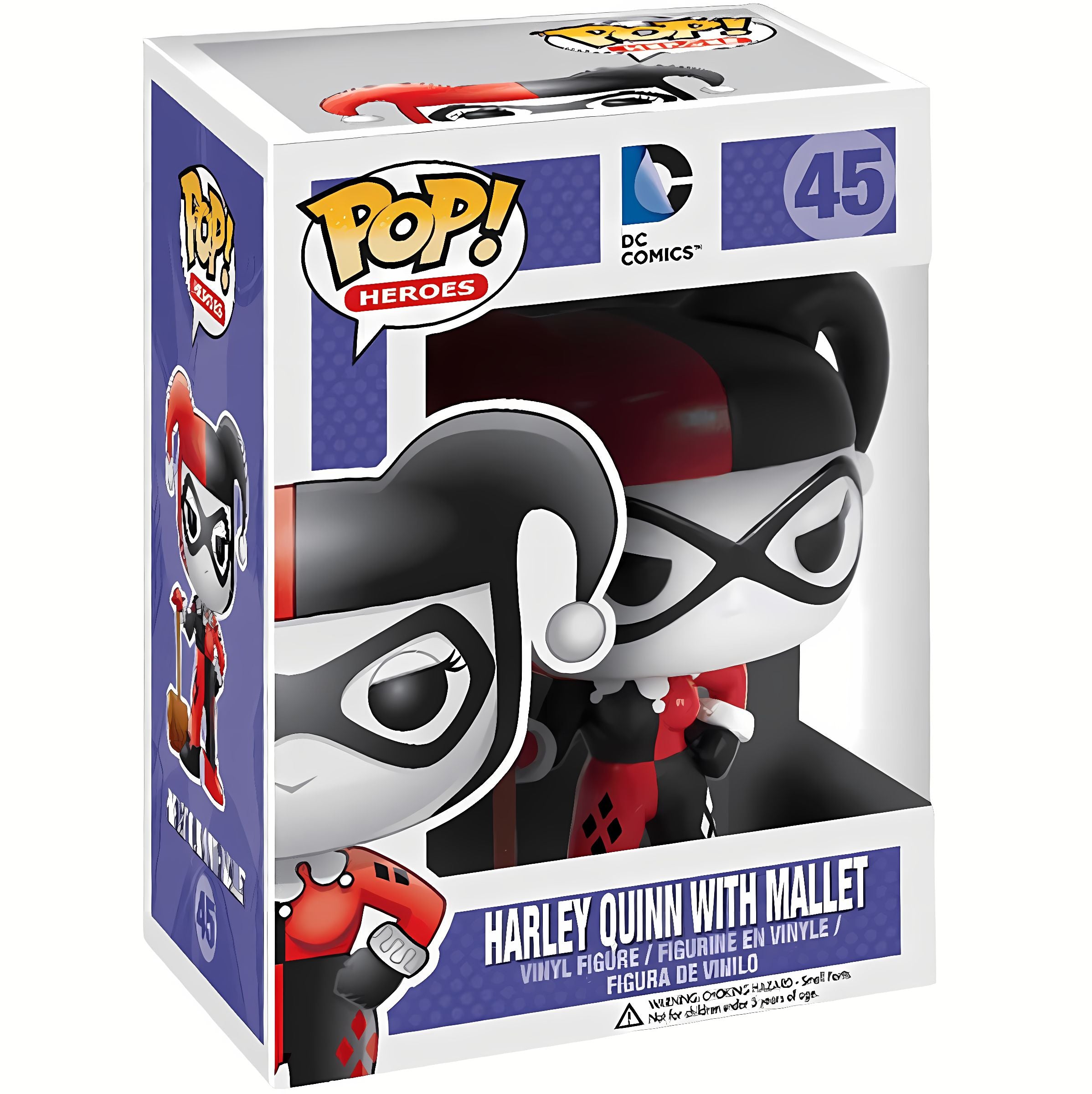 Harley Quinn with Mallet - #45 - DC - Funko Pop!