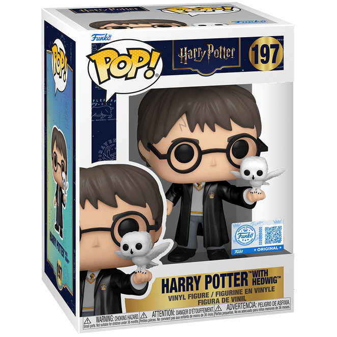 Harry Potter - Harry With Hedwig - 197 - Special Edition - Movies - Funko Pop!