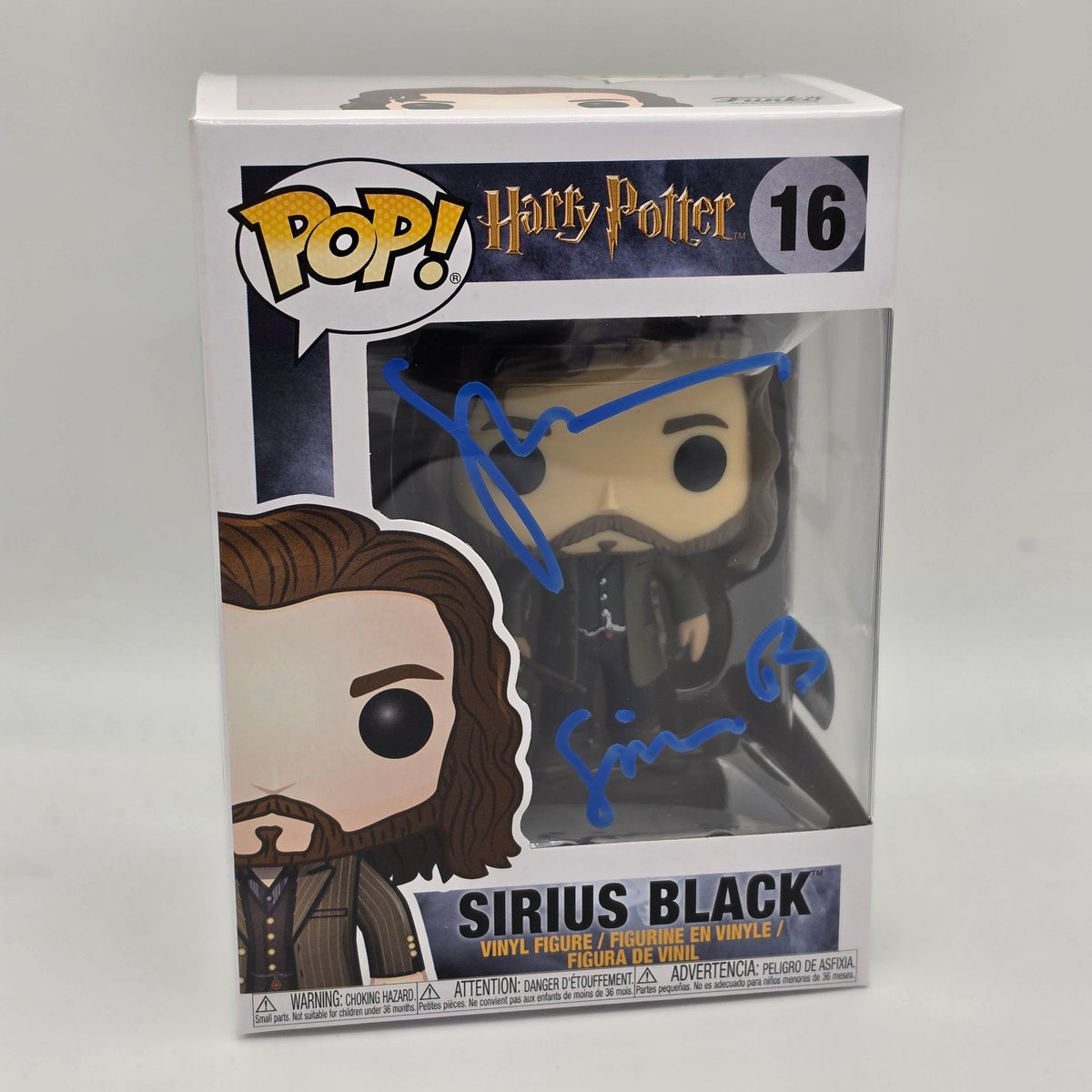 Harry Potter - Sirius Black - #16 - Signed Gary Oldman - SWAU Authentication - Funko Pop!