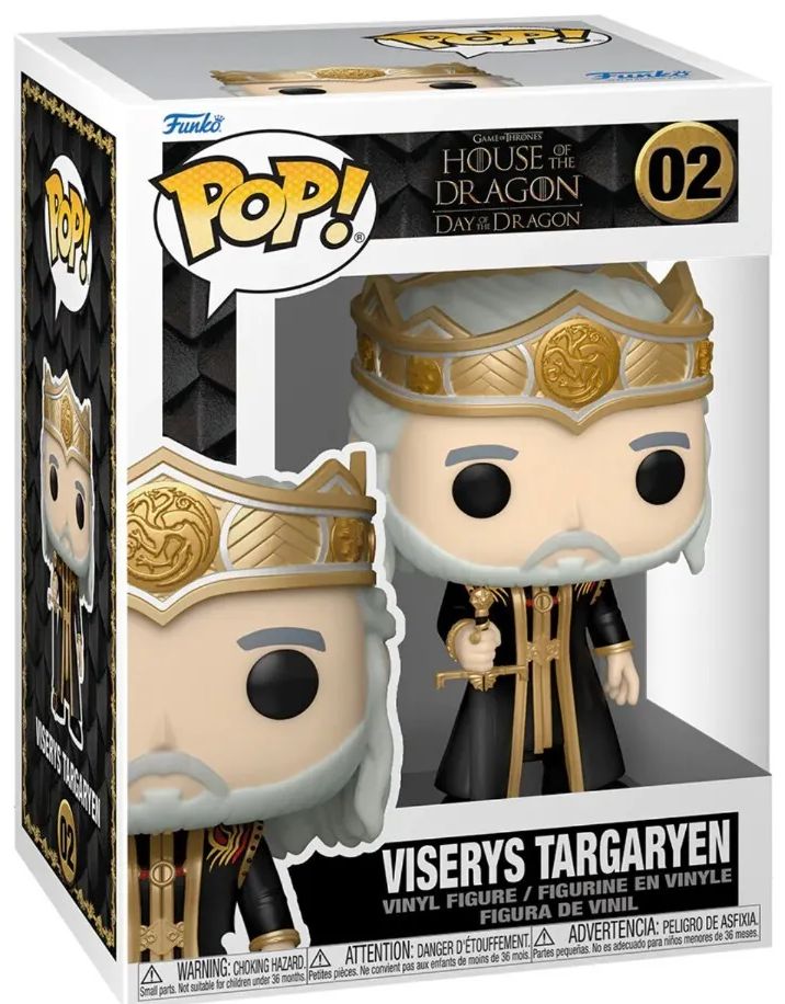 House of the Dragon - Viserys Targaryen - #02 - Television - Funko Pop!