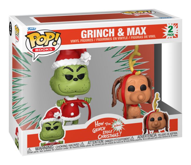 How The Grinch Stole Christmas - Grinch & Max - 2 Pack - Movies - Funko Pop!